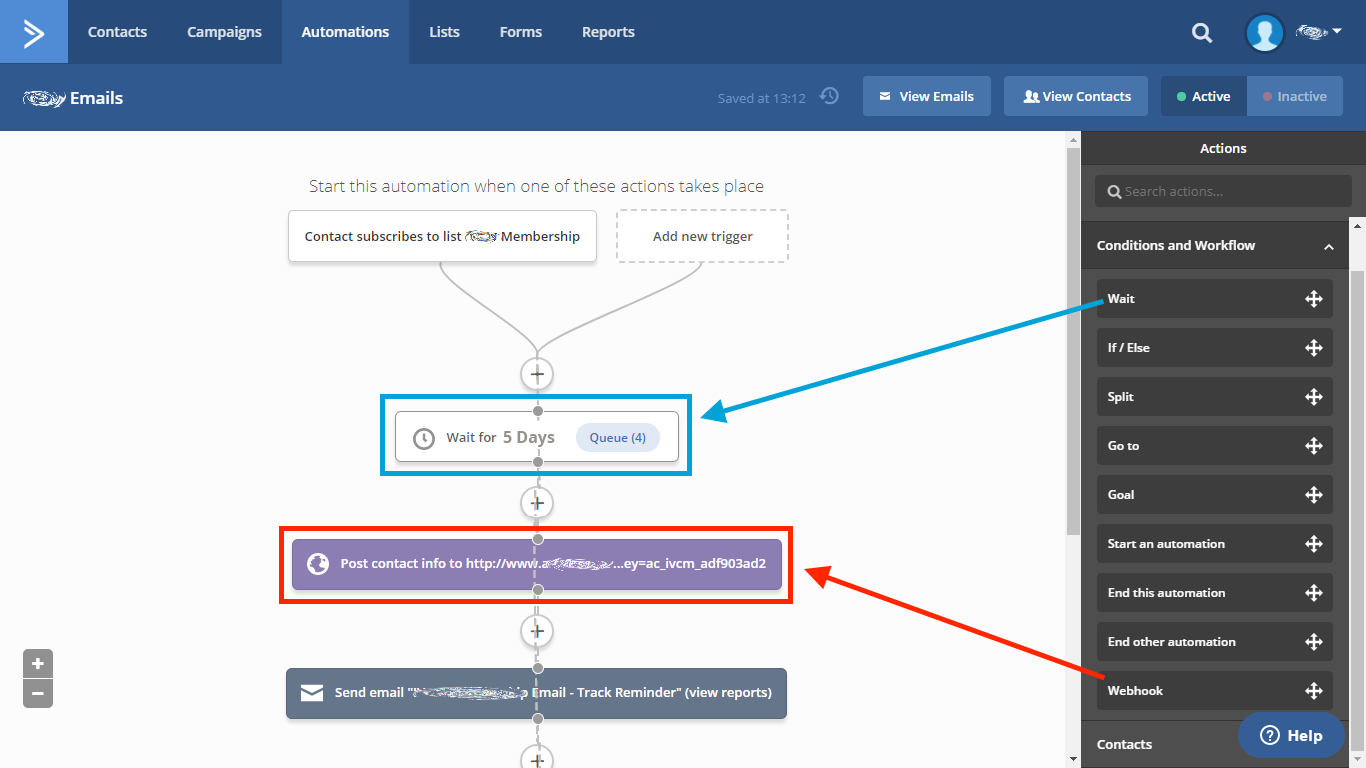 ActiveCampaign webhook for WooCommerce Urgency Coupons for Mailing Lists Plugin