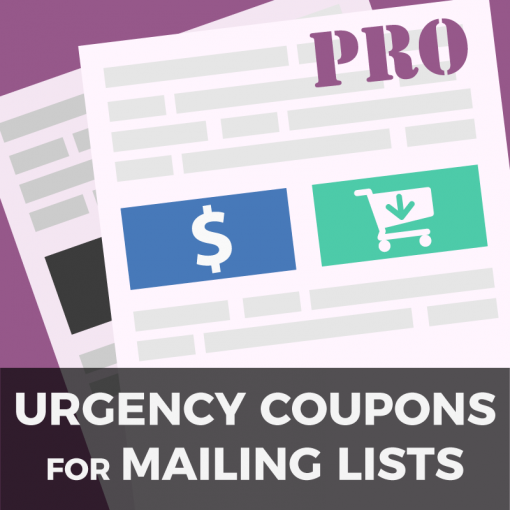 Urgency Coupons for Mailing Lists